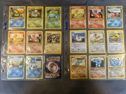 Bulk Binder of POKEMON CARDS VINTAGE AND Modern Pokemon TCG - Image 1