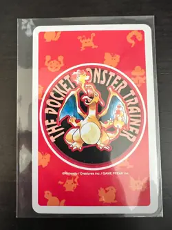 Pokemon Japanese Playing Card 1996 Gym Leaders JOKER Red Deck LP - Image 2