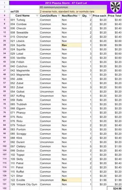 Pokemon Plasma Storm 2013 67 Card Lot Common Uncommon Reverse Holo - Image 4