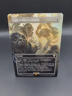 MTG - Galadriel's Dismissal - Borderless - Lord of the Rings - Regular #0500 - Image 1