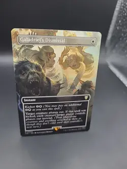 MTG - Galadriel's Dismissal - Borderless - Lord of the Rings - Regular #0500 - Image 2