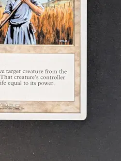 MTG Card - 1x Swords to Plowshares - Anthologies - Played MP Vintage Magic 1998 - Image 4