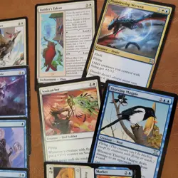 Custom Commander MTG Deck Magic = **Kastral BIRDS** Flying Fun Brackett 1 Stamp - Image 4