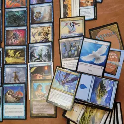 Custom Commander MTG Deck Magic = **Kastral BIRDS** Flying Fun Brackett 1 Stamp - Image 5