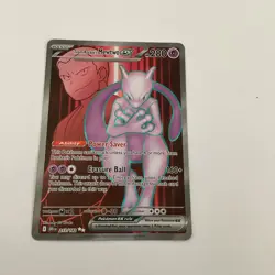 Team Rocket’s Mewtwo EX 213/182 Ultra Rare Destined Rivals - Pokemon TCG - Image 1