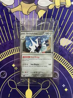 Archaludon 107/142 Sealed Stamped Cosmos Holo EB Games Promo Pokemon TCG - Image 1