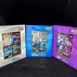 Pokemon TCG S-Chinese 2024 Mewtwo Zacian Greninja V-Union Gift Box Sealed - Image 5