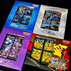 Pokemon TCG S-Chinese 2024 Mewtwo Zacian Greninja V-Union Gift Box Sealed - Image 2