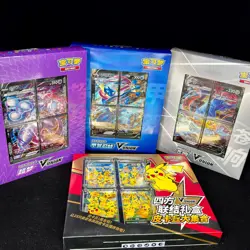 Pokemon TCG S-Chinese 2024 Mewtwo Zacian Greninja V-Union Gift Box Sealed - Image 3