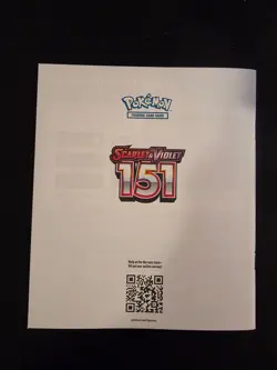 Pokemon Official Scarlet & Violet 151 Player’s Guide Set Checklist - Image 2