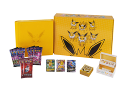 Pokemon TCG S-Chinese Eevee GX Gift Box Vaporeon Jolteon Flareon Set of 3 Boxes - Image 5