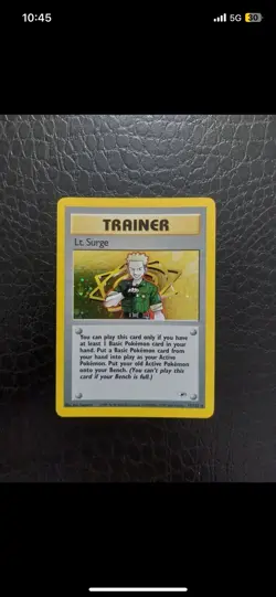Tyranitar Holo Expedition 29/165 Eng Pokemon And Lt Surge Gym Heroes Holo - Image 4