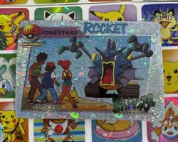Pokemon Charizard Vintage Pocket Monsters Vending HOLO Prism Sticker 99 Nintendo - Image 5