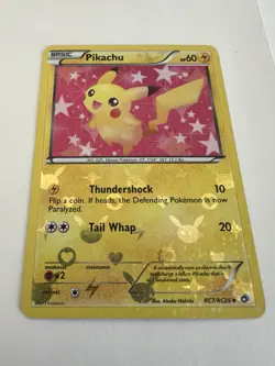 Pokemon TCG Pikachu RC7/RC25 Legendary Treasures RC Radiant Collection Holo NM - Image 2