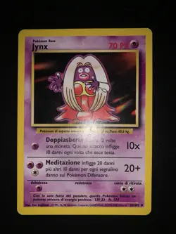 carta pokemon Jynx ita Non Comune set base 31/102 italiana - Image 1