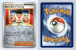 Black Belts Training #96 SV Prismatic Evolutions Reverse Holo Common Pokemon TCG - Image 1