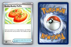Buddy-Buddy Poffin #101/131 SV Prismatic Evolutions Uncommon Pokemon 2025 TCG - Image 1