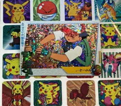 Pokemon Charizard Vintage Pocket Monsters Vending HOLO Prism Sticker 99 Nintendo - Image 1