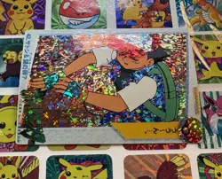 Pokemon Charizard Vintage Pocket Monsters Vending HOLO Prism Sticker 99 Nintendo - Image 3