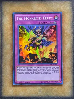 Yugioh The Monarchs Erupt MP15-EN044 Super Rare 1st Ed NM - Image 1