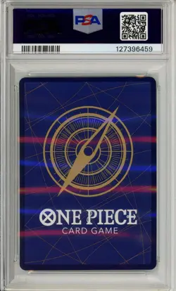 One Piece Graded: Monkey D. Luffy OP05-119 3rd Anniversary Gold PSA 10 - Image 2