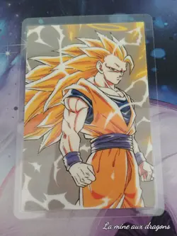 Carte Rami Tercera 121 Dragon Ball Z card set plastified Norma Goku ss3 ssj3 - Image 1