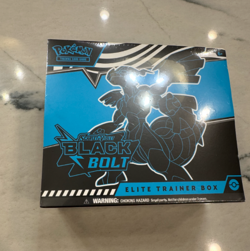 Pokemon Scarlet and Violet Black Bolt: Elite Training Box Sealed - Image 1