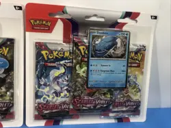 Pokemon Scarlet And Violet Base Set 3 Pack Blister Lot Of 4 Items Sealed - Image 3