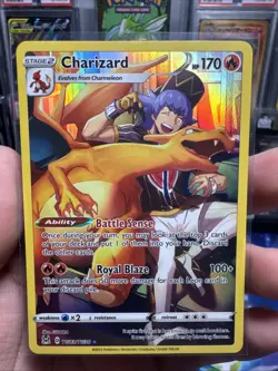 2022 Pokemon Charizard TG03/TG30 Swsh11: Lost Origin Trainer Gallery Holo NM - Image 1