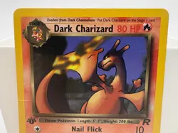 Pokemon Dark Charizard TCG 21/82 Non-Holo Rare 1st Edition - Image 2