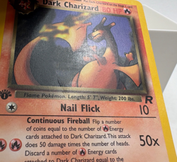 Pokemon Dark Charizard TCG 21/82 Non-Holo Rare 1st Edition - Image 5