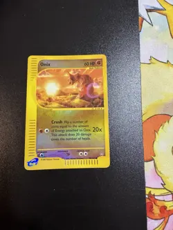 Aquapolis Pokemon TCG Onix Reverse Holo Card #98/147 - Image 1