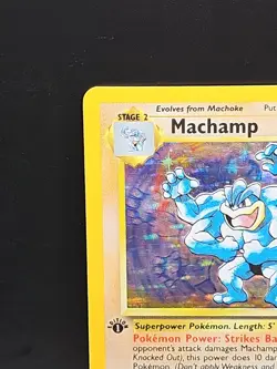 Pokemon TCG Machamp Base Set 8/102 Holo Unlimited Holo Rare * 1st Edition * - Image 4