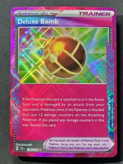 Deluxe Bomb 134/142 Ace Spec Stellar Crown Pokemon TCG - Image 1