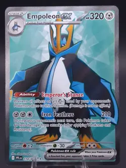 Pokemon TCG Empoleon ex 114/094 Phantasmal Flames Ultra Rare Full Art NM - Image 1