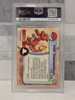 2000 Topps Chrome Pokemon T.V. #5 SPECTRA CHARMELEON PSA 7 NM - Image 2