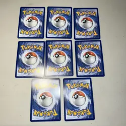 Pokemon Prismatic Evolutions Eeveelution Cosmo Holo Costco Promo NM Full Set - Image 2