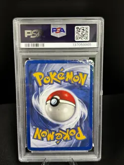 2002 Pokemon Expedition PSA 1 Mewtwo Holo #20 E-Reader - Image 2