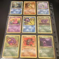 ⭐Vintage Pokemon Fossil Set Complete Common+Uncommon Cards ⭐ - Image 2