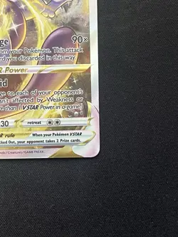 Mewtwo VSTAR Crown Zenith: Galarian Gallery Ultra Rare Card #GG44/GG70 LP - Image 5