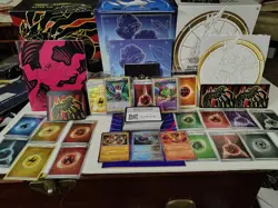 Pokemon Vast Collection Accessories Tins Over 500 Cards Guides Rev Holo Tokens - Image 2