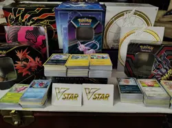 Pokemon Vast Collection Accessories Tins Over 500 Cards Guides Rev Holo Tokens - Image 5