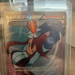 Skyla - 122/122 - Pokemon Breakpoint Full Art Ultra Rare Card - Image 2