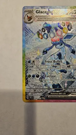 Pokemon TCG Glaceon ex SV Prismatic Evolutions 150/131 Holo Rare 270 HP - Image 2
