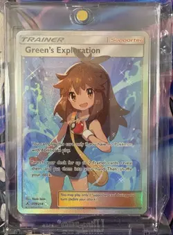Pokemon Green's Exploration 209/214 Sm-Unbroken Bonds Trainer Full Art Holo Ult… - Image 1