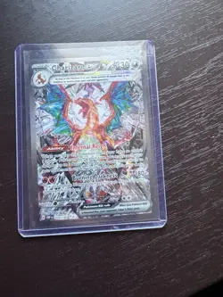 Pokemon Charizard ex 223/197 Obsidian Flames Tera Holo Special Illustration Rare - Image 1