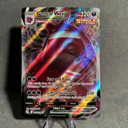 Gengar VMAX 157/264 Holo Fusion Strike Pokemon NM FREE TRACKED SHIPPING - Image 1