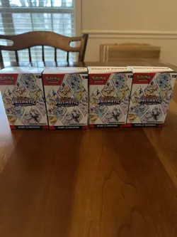 Prismatic Evolutions Booster Bundle Lot 4 - Sticker Sealed (Pokemon SV 8.5) - Image 1