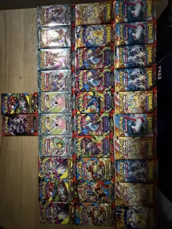 Pokemon Booster Pack Lot 32 Sealed Packs Assorted Modern Sets TCG - Image 3