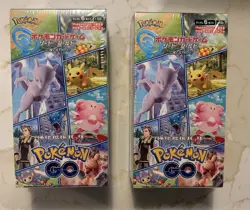 (2) Pokemon Booster Box Pokemon Go s10b Japanese w/10 promo Packs - US Seller - Image 1